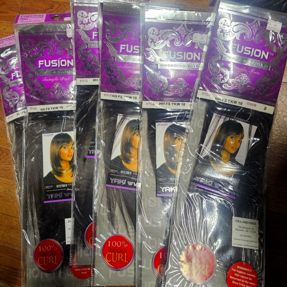 Premium 100 % Human Hair 10'